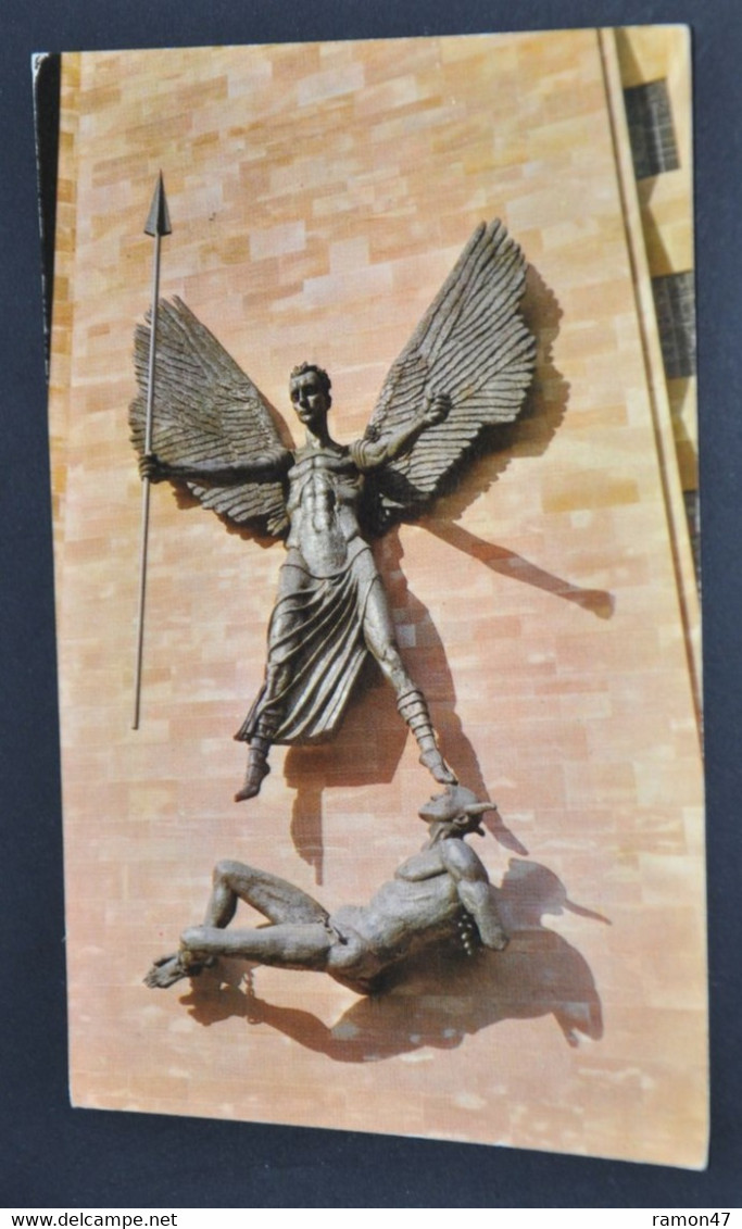 Coventry Cathedral - Epstein's Bronze Status Of St. Michael And The Devil - Jarrold & Sons, Norwich - Coventry