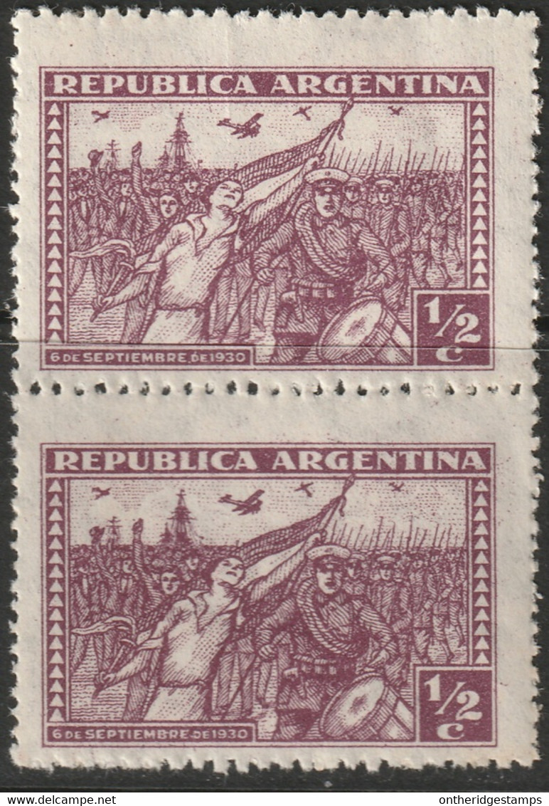 Argentina 1931 Sc 393  Pair MNH** - Ungebraucht