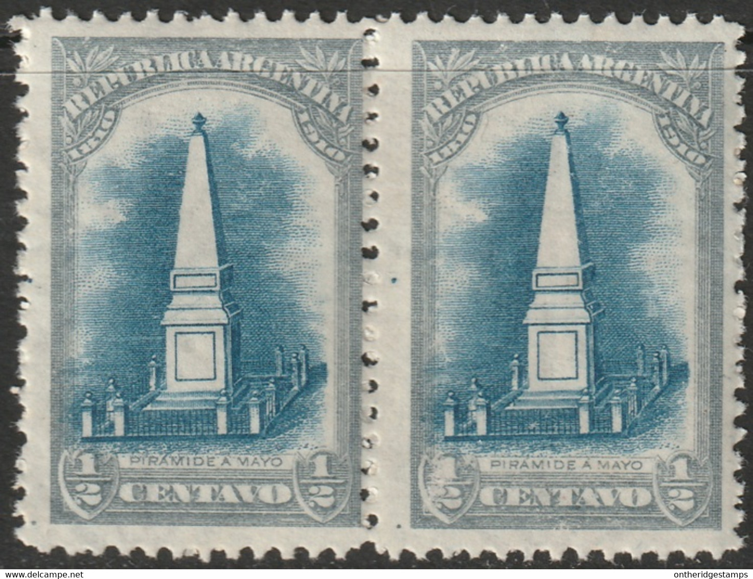 Argentina 1910 Sc 160  Pair MNH** - Ongebruikt