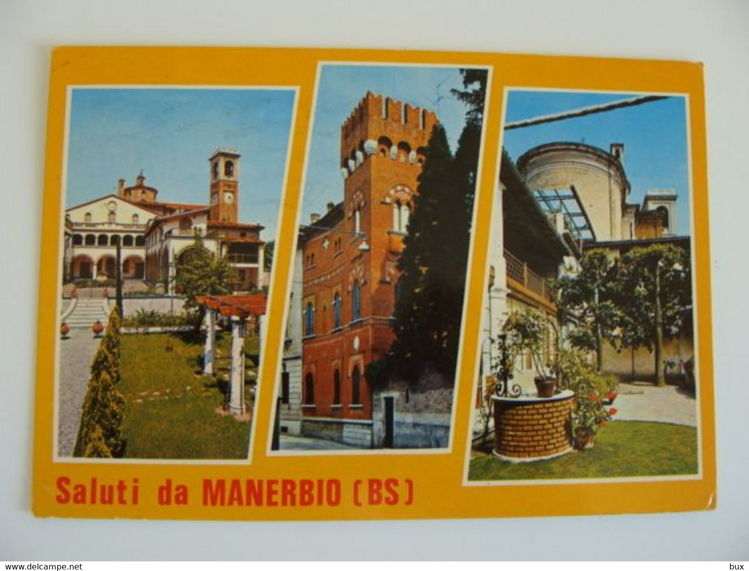 SALUTI DA MANERBIO  BRESCIA  QRA  QSO CB    CORRISPONDENZA   Amateur   Radio Amateurs   QSL RADIO CARD  QX - CB-Funk