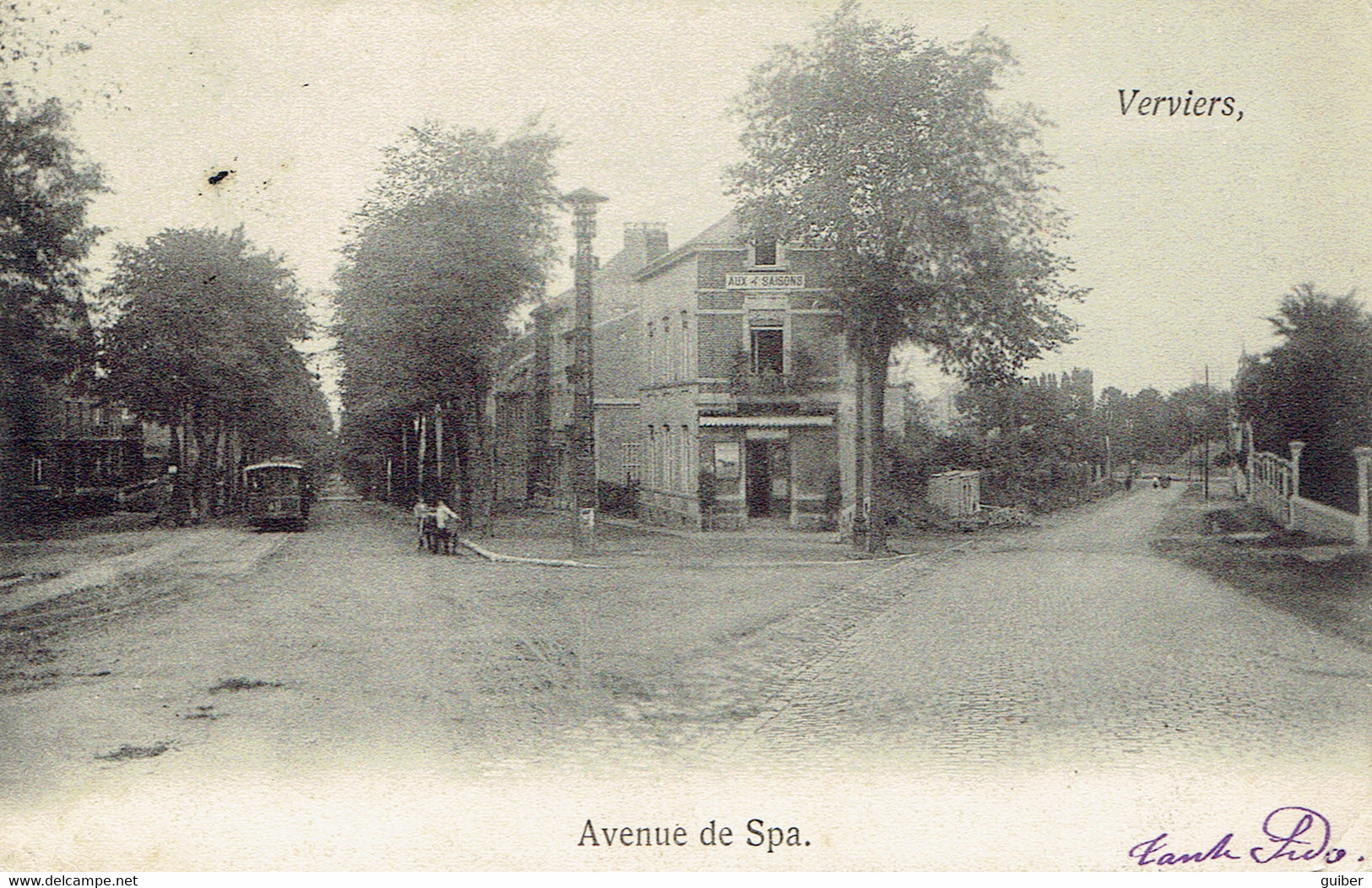 Verviers Avenue De Spa  Aux 4 Saisons  Tram - Verviers