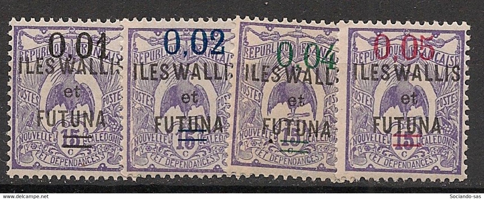 WALLIS ET FUTUNA - 1922 - N°Yv. 26 à 29 - Série Complète - Neuf Luxe ** / MNH / Postfrisch - Neufs