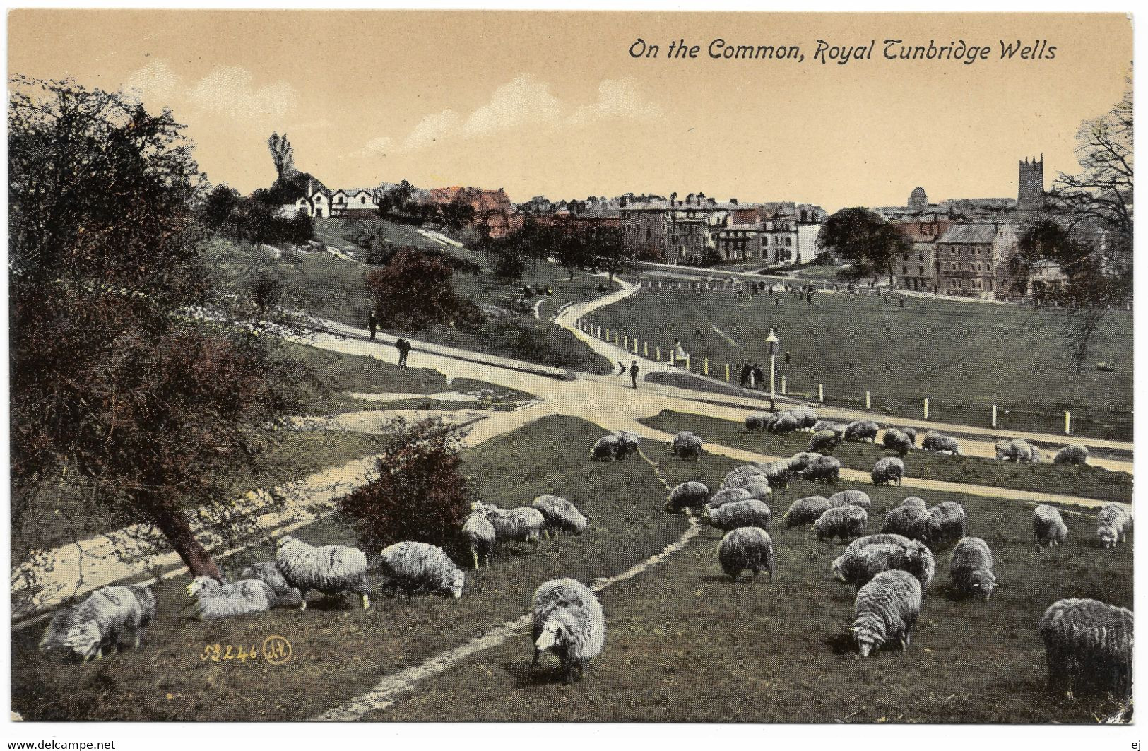 On The Common Royal Tunbridge Wells Unused C1920 - Valentine's - Tunbridge Wells