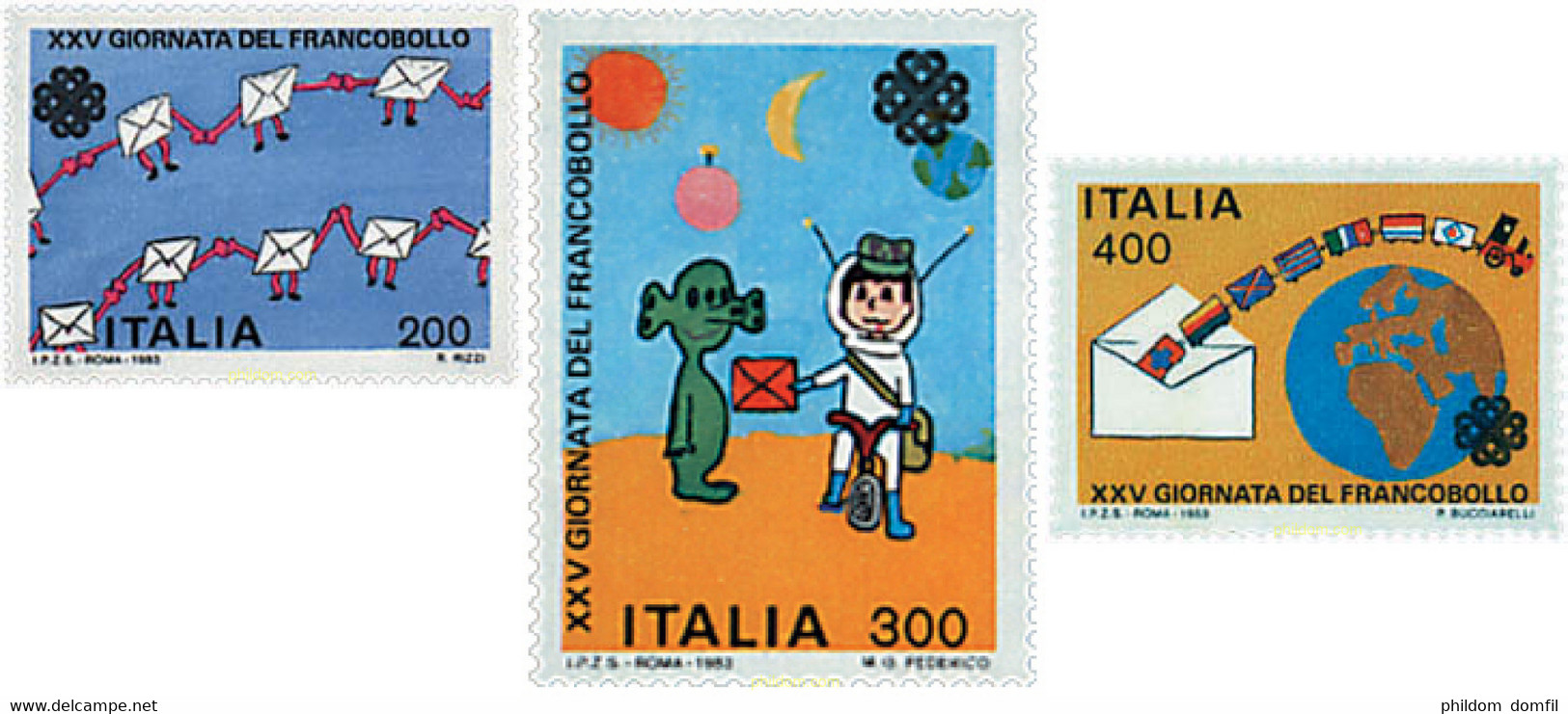 55309 MNH ITALIA 1983 DIA DEL SELLO - Autres & Non Classés