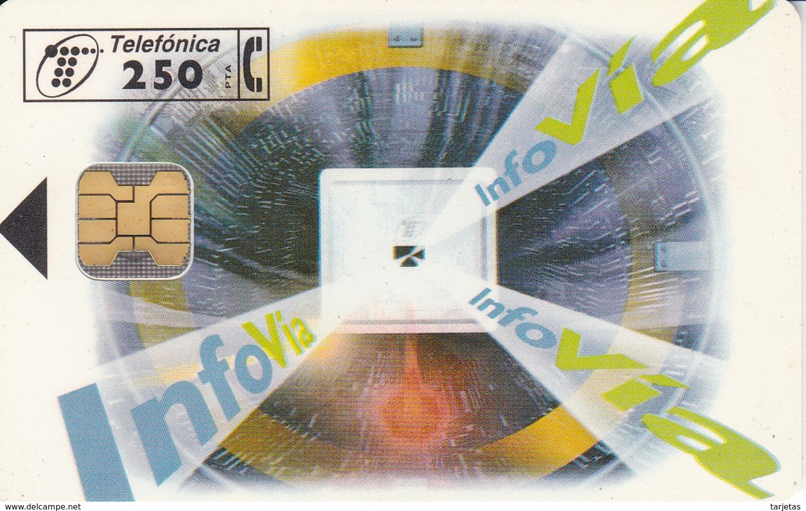 G-010 TARJETA DE ESPAÑA DE SIMO TCI'95  TIRADA 7000 Y FECHA 11/95 - Gratis Uitgaven