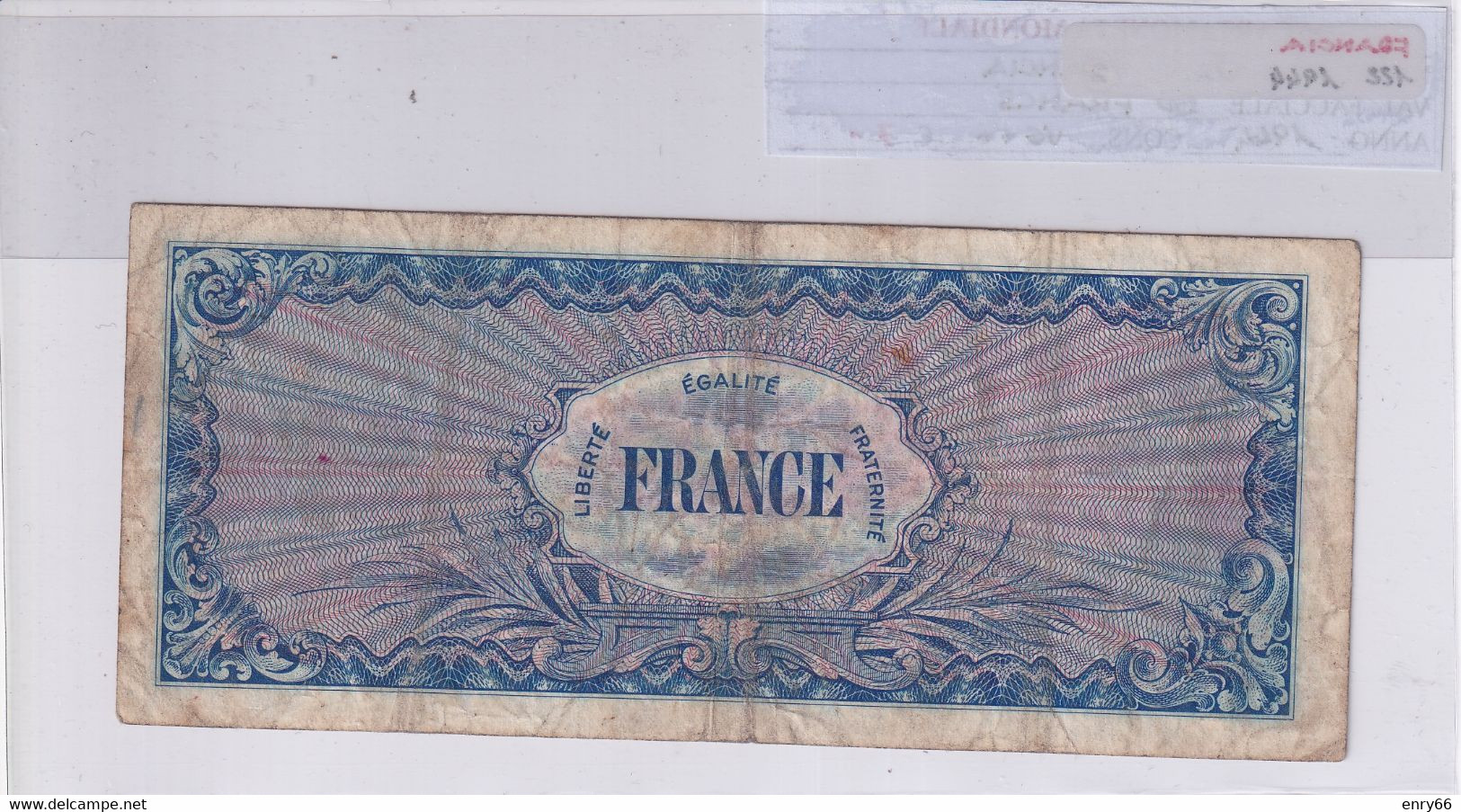 FRANCIA 50 FRANCS 1944 P 122 - Ohne Zuordnung