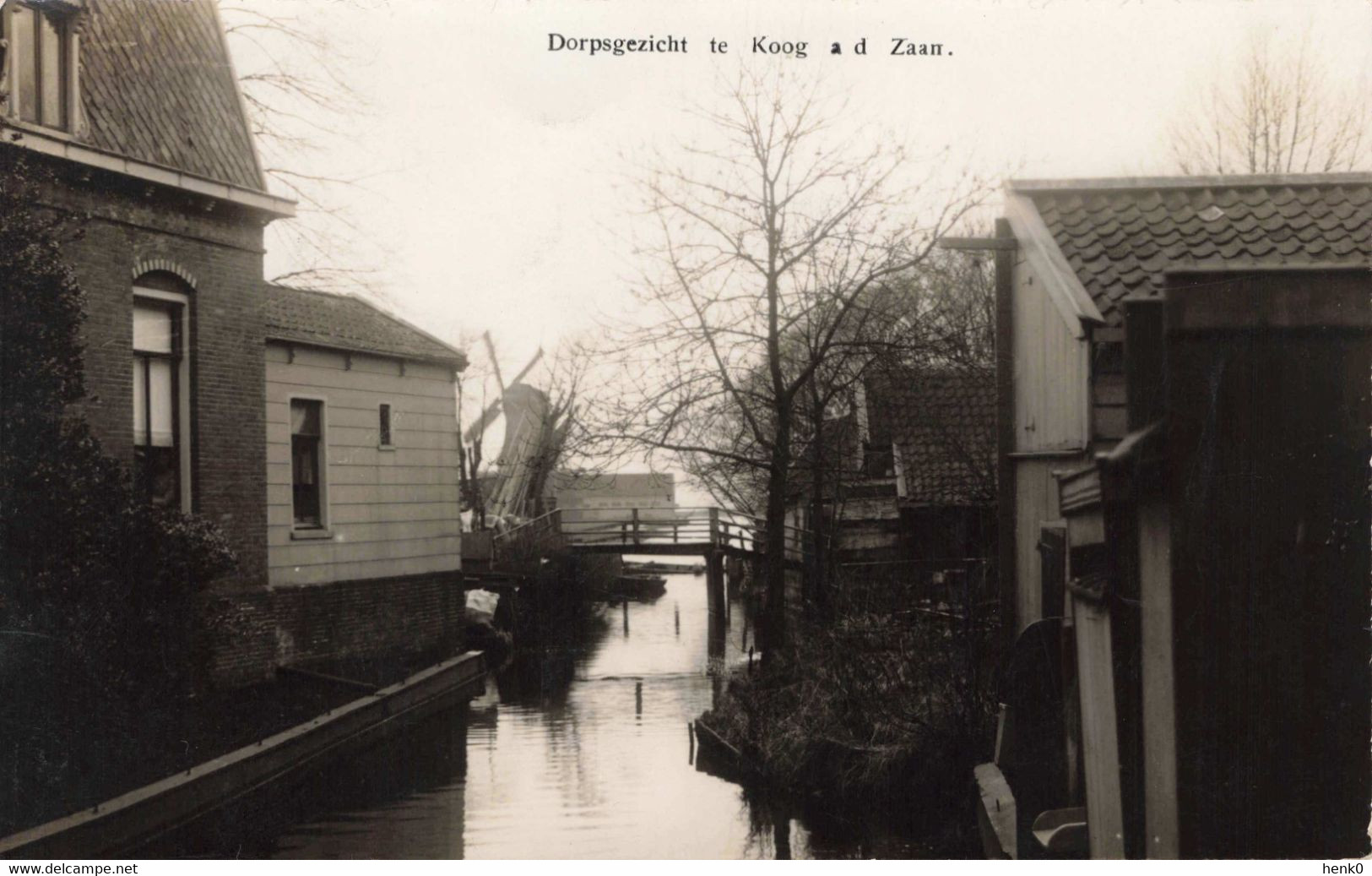 Koog Aan De Zaan Zeer Oude Fotokaart Uit 1913 K4947 - Zaanstreek