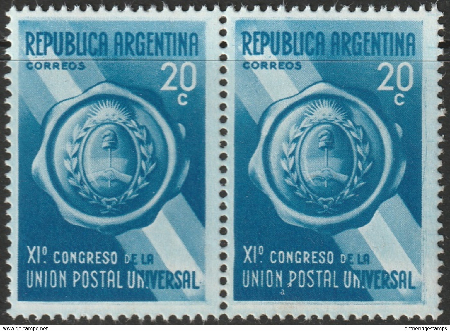 Argentina 1939 Sc 461 Argentine Yt 402 Pair MNH** - Ungebraucht