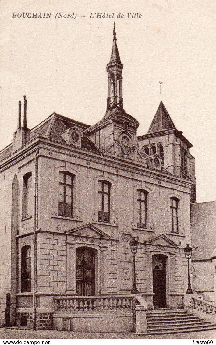 Bouchain - L ' Hôtel De Ville - Bouchain