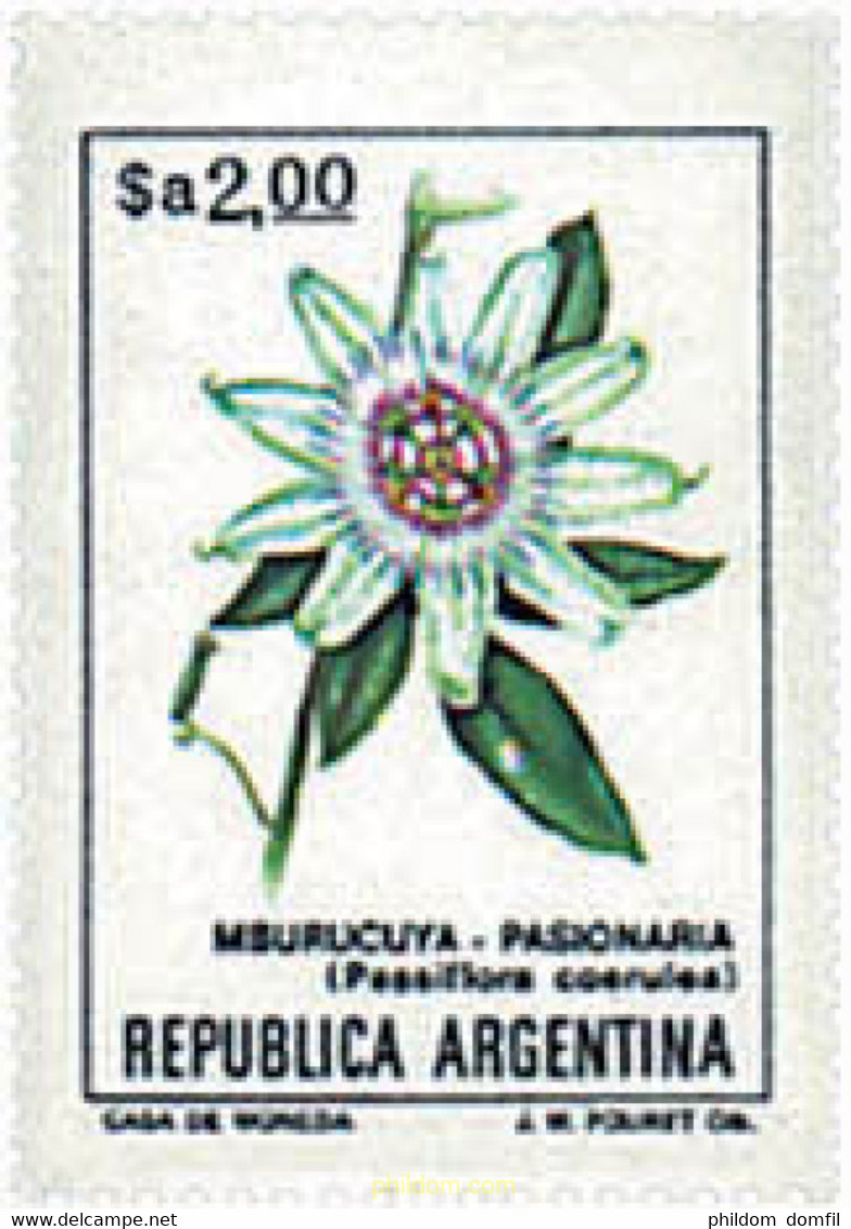 354078 MNH ARGENTINA 1983 FLORES - Oblitérés