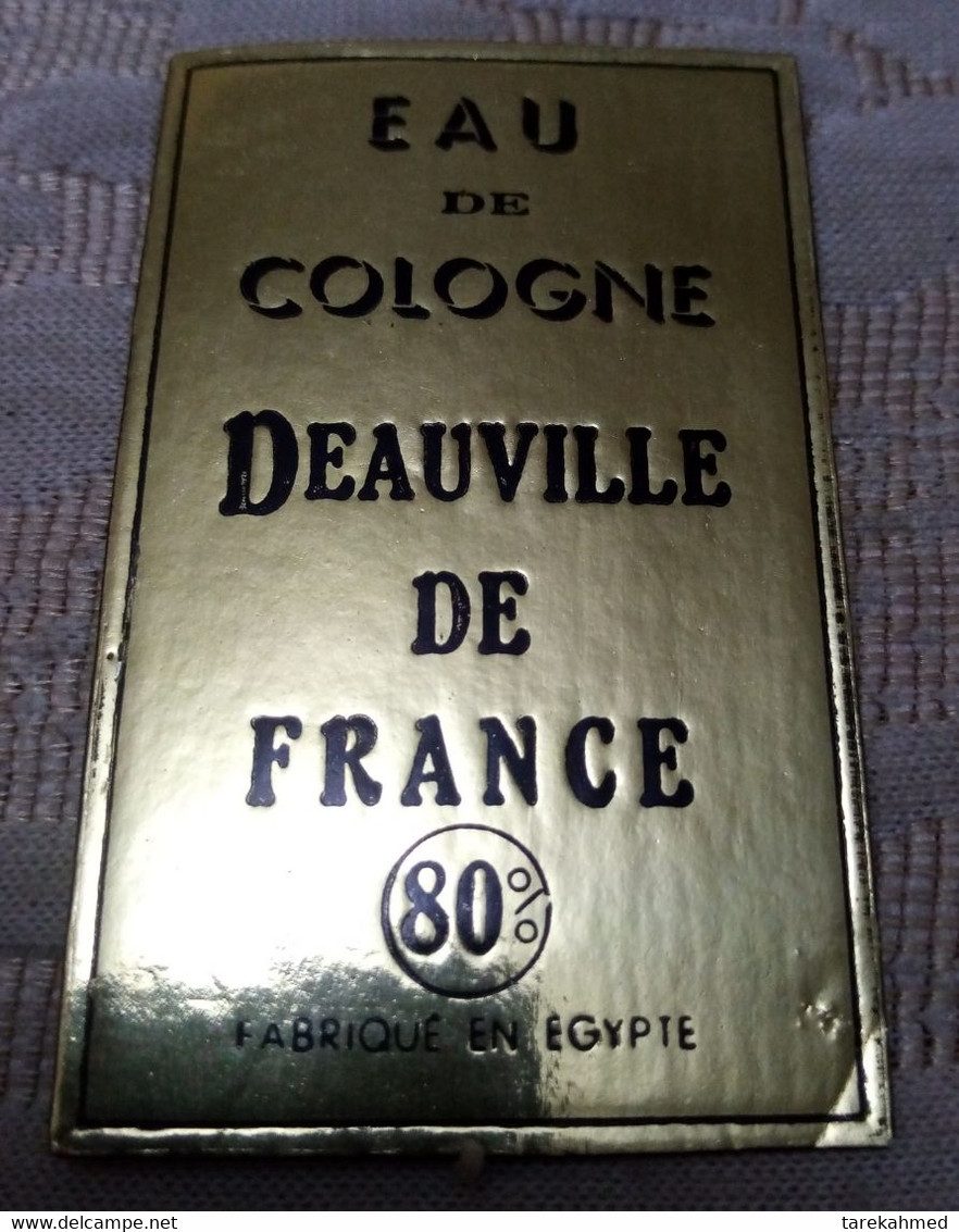 Egyptkingdom , Rare Vintage Label Of Deauville  De France Cologne , Lablfil - Labels