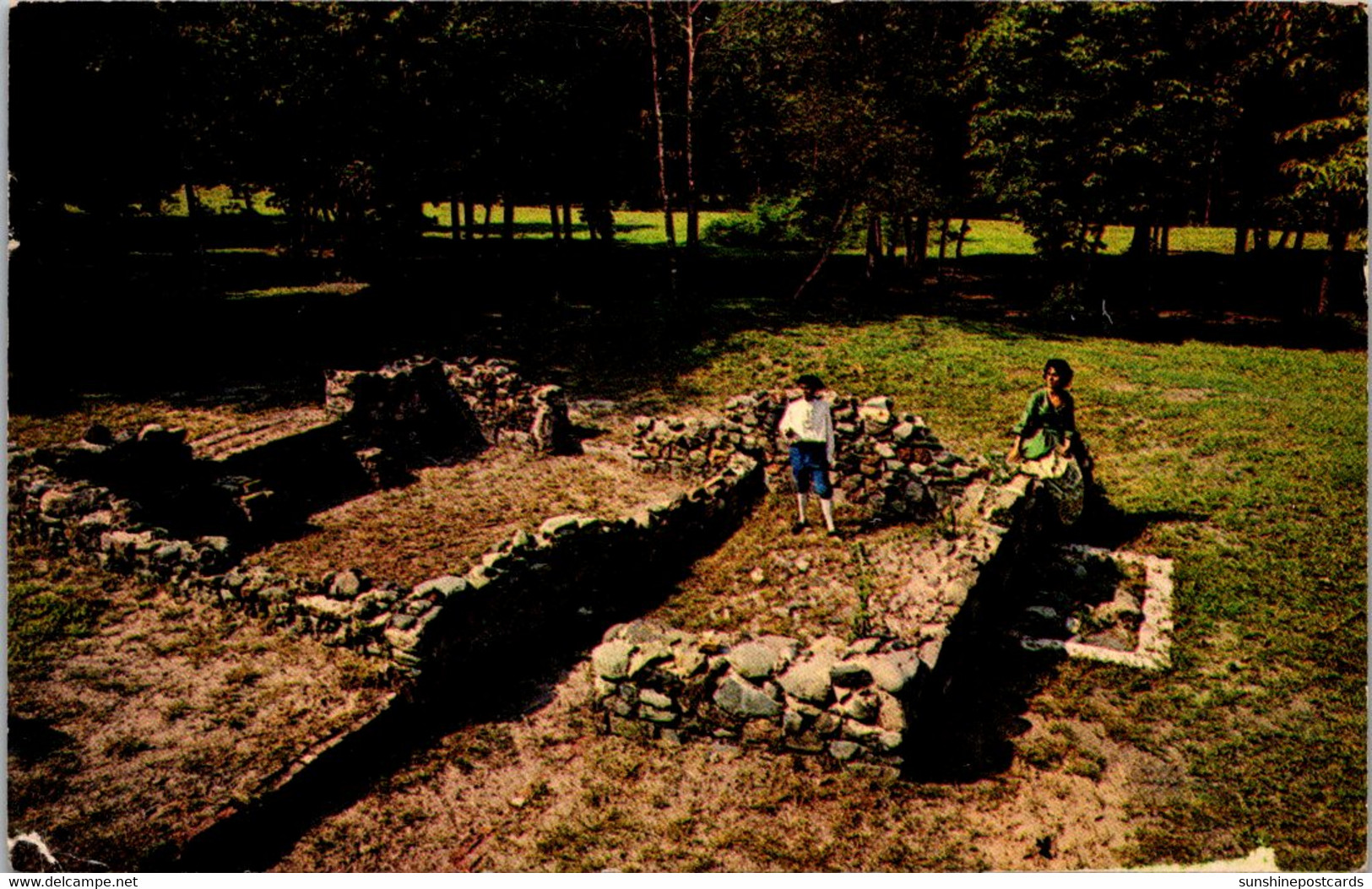 North Craolina Wilmington Brunswick Town State Historic Site The Hepburn-Reonalds House Ruin 1967 - Wilmington