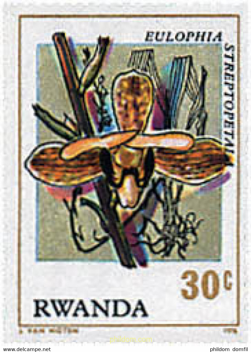 354273 MNH RUANDA 1976 ORQUIDEAS - 1970-1979