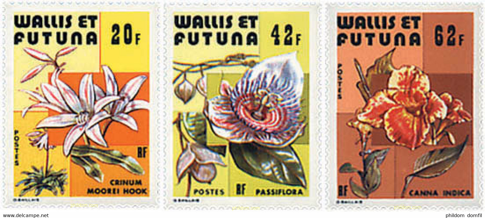 88874 MNH WALLIS Y FUTUNA 1979 FLORES DE WALLIS Y FUTUNA - Used Stamps