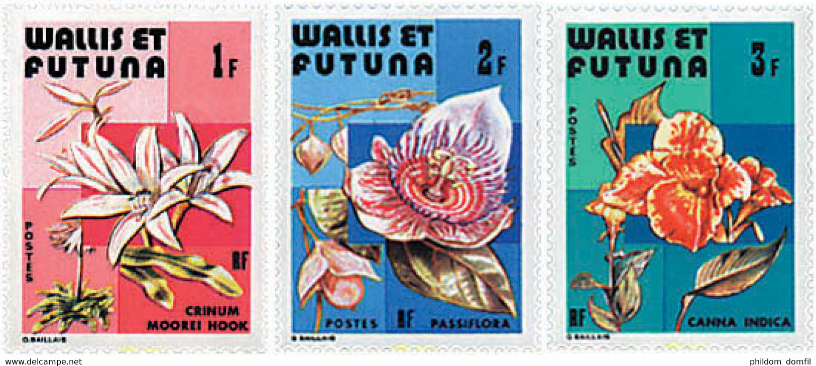 92970 MNH WALLIS Y FUTUNA 1982 FLORES DE WALLIS Y FUTUNA - Usados