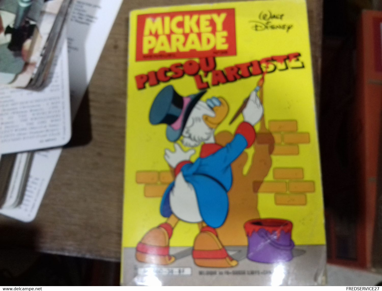 41 //  PICSOU L'ARTISTE  N° 38   1983 - Mickey Parade