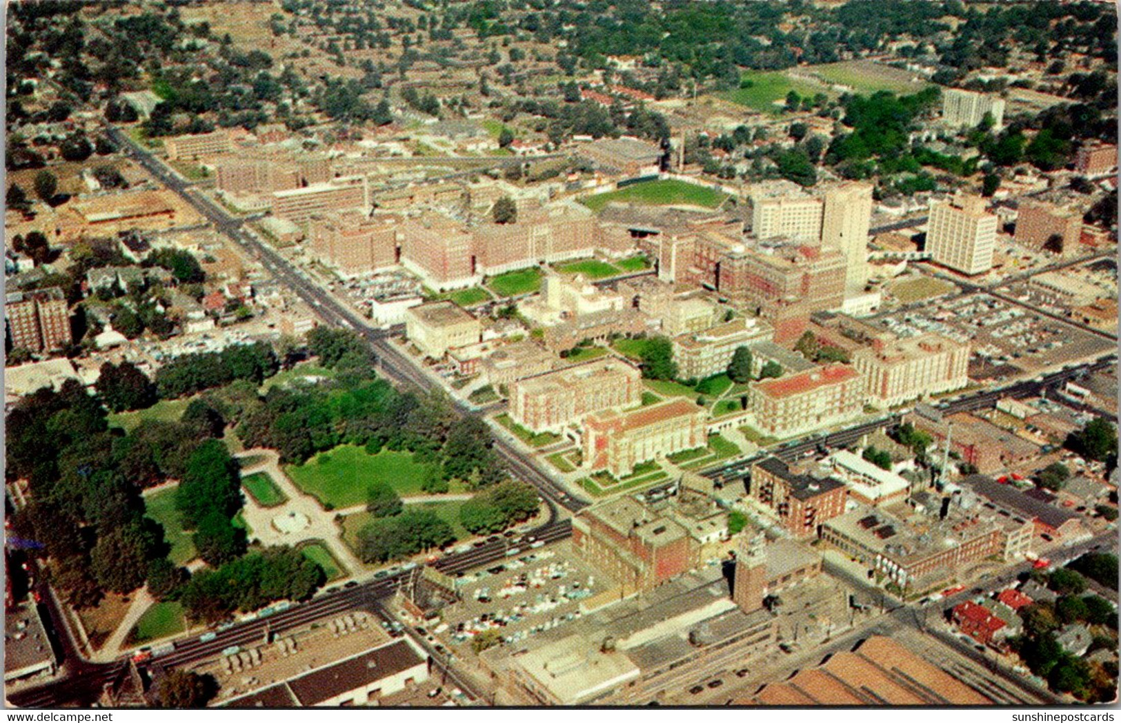 Tennessee Memphis Medical Center Aerial View - Memphis