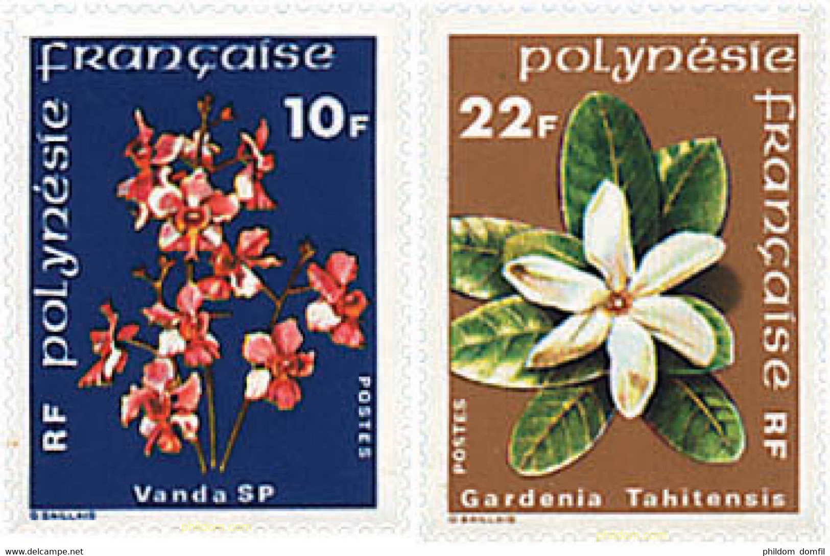 94316 MNH POLINESIA FRANCESA 1979 FLORES DE POLINESIA - Oblitérés