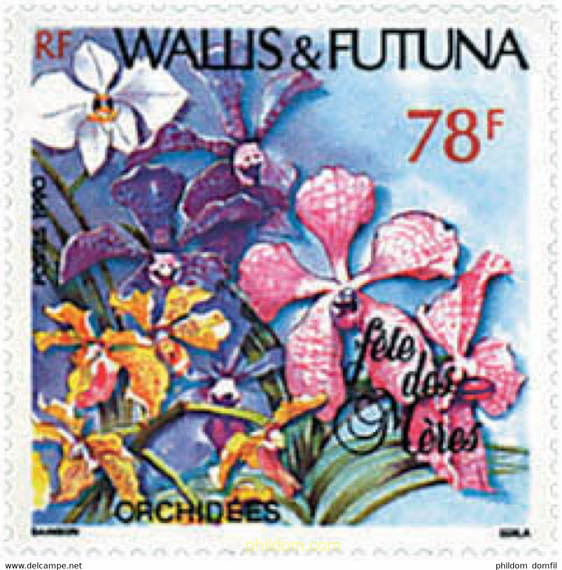 92981 MNH WALLIS Y FUTUNA 1990 FIESTA DE LA MADRE - Usados