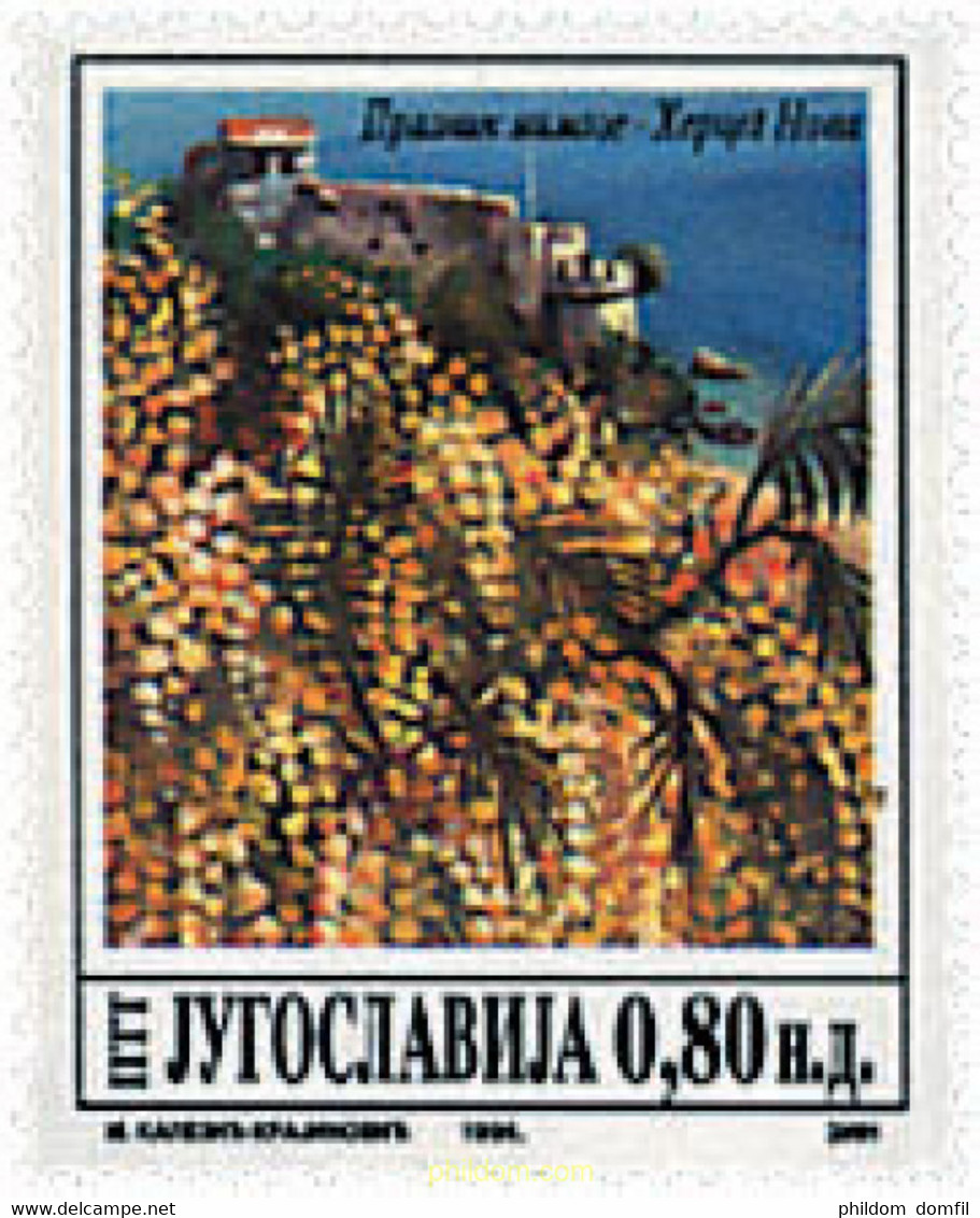 93083 MNH YUGOSLAVIA 1994 FESTIVAL INTERNACIONAL DE LA MIMOSA - Usados