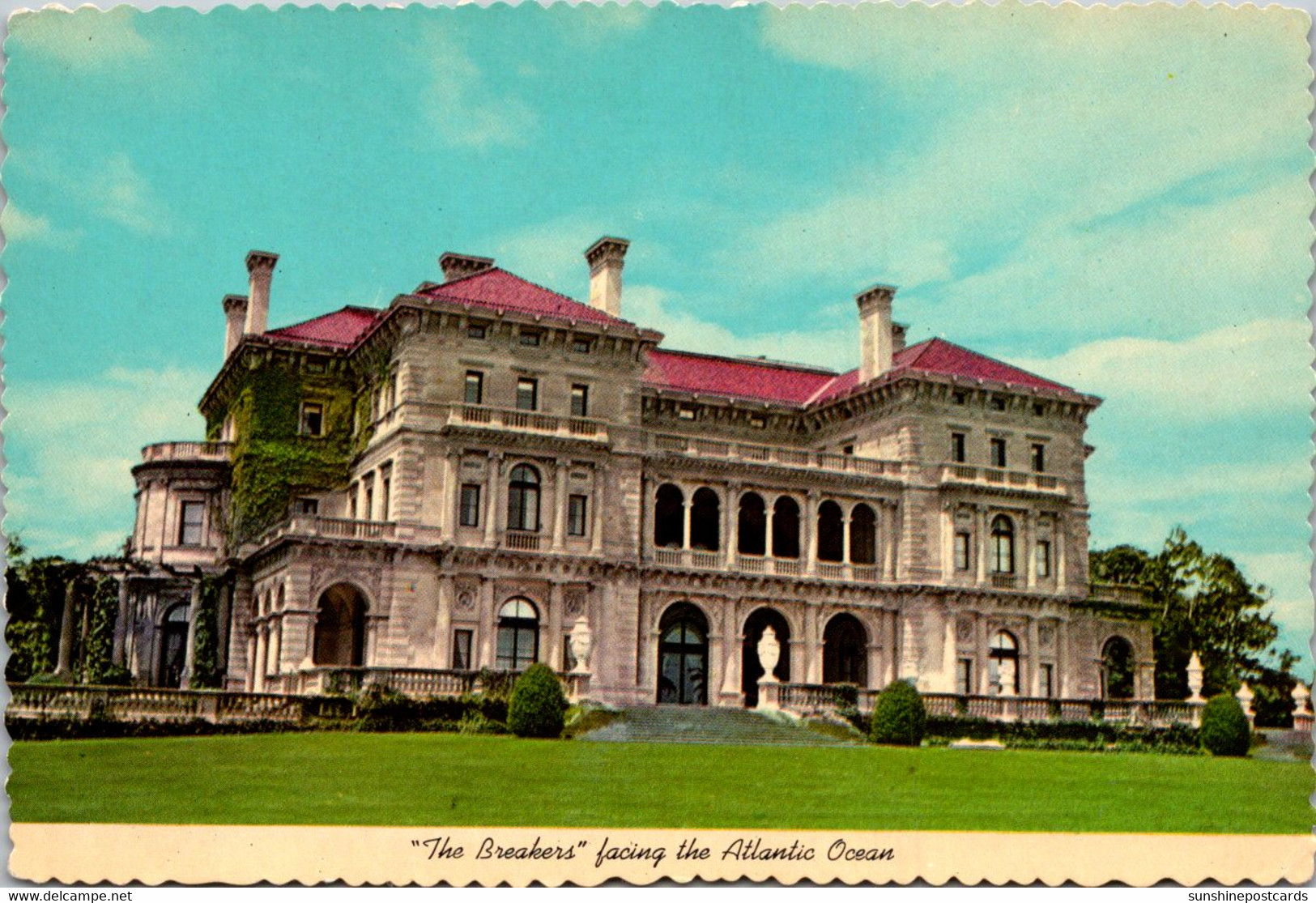 Rhode Island Newport "The Breakers" Cornelius Vanderbilt Mansion - Newport