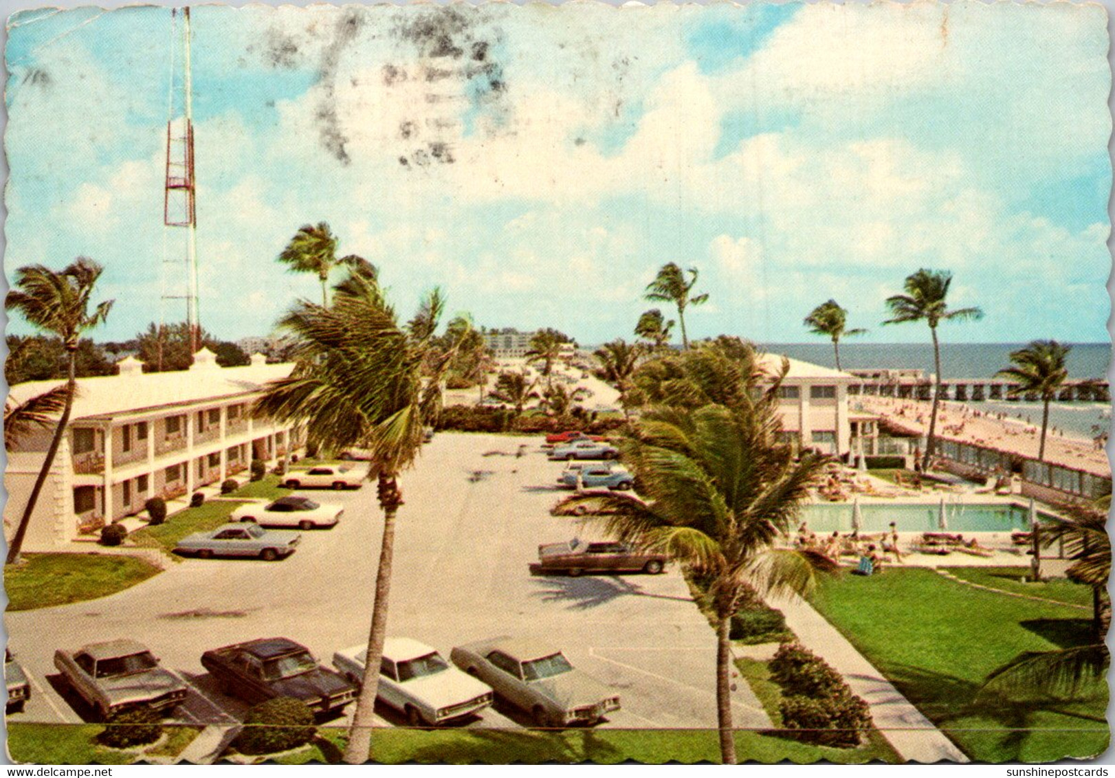 Florida Palm Beach The Beachcomber Apartment Motel 1975 - Palm Beach