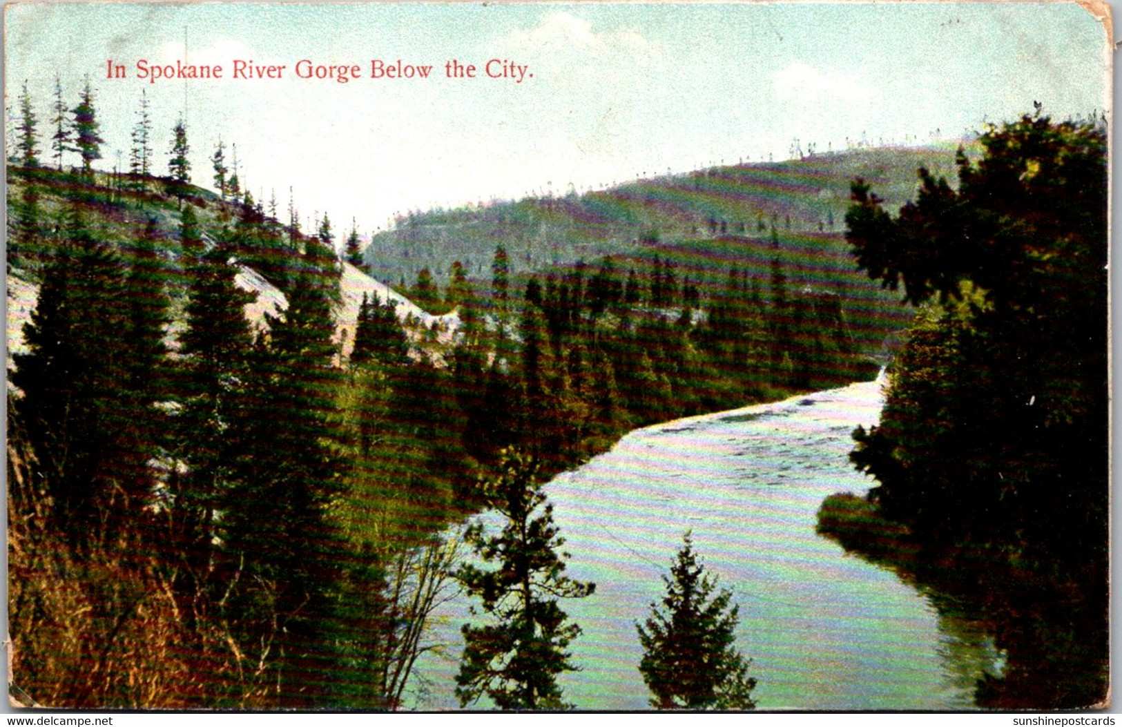 Washington View In Spokane Gorge Below The City - Spokane