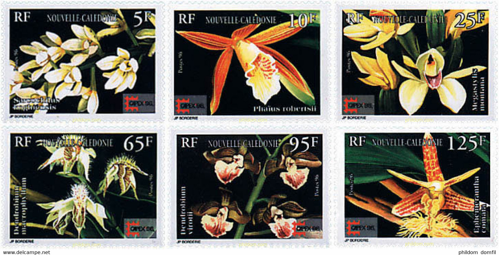 94968 MNH NUEVA CALEDONIA 1996 CAPEX 96. EXPOSICION FILATELICA INTERNACIONAL - Usati