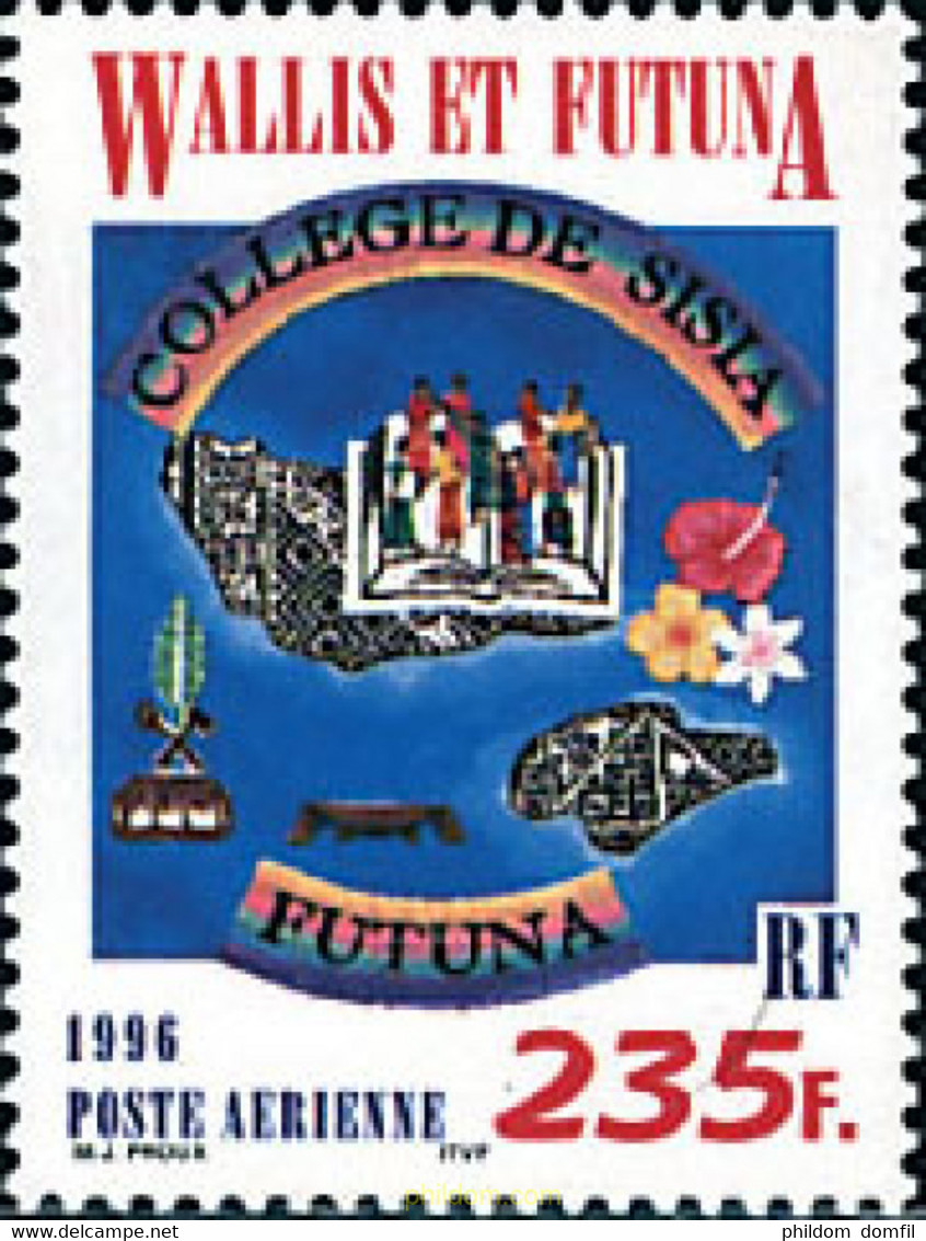 92988 MNH WALLIS Y FUTUNA 1996 COLEGIO DE SISA - Usati