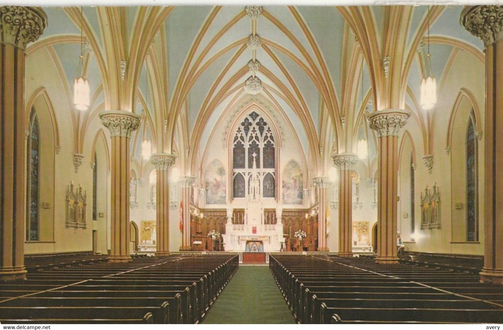 Interior View Of St. Francis Xavier Church, Brockville, Ontario - Brockville