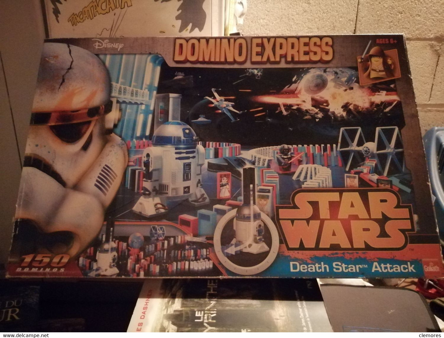 BOITE DE JEU DOMINO EXPRESS STAR WARS DISNEY - Andere & Zonder Classificatie