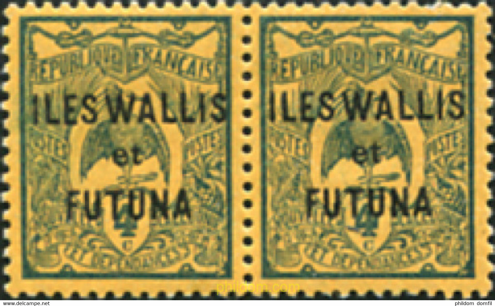 674073 HINGED WALLIS Y FUTUNA 1920 MOTIVOS VARIOS - Gebruikt