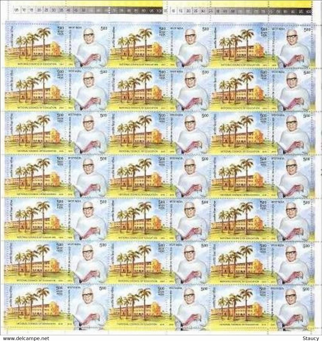 India 2010 Dr TRIGUNA SEN Complete Sheet, MNH P. O Fresh & Fine, Rare - Altri & Non Classificati