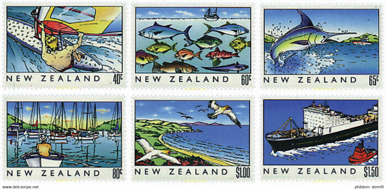 36891 MNH NUEVA ZELANDA 1989 HISTORIA DE NUEVA ZELANDA - Variétés Et Curiosités