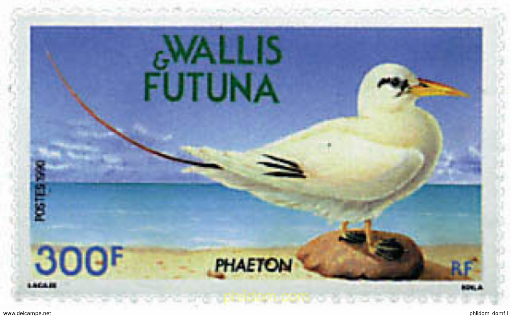 348755 MNH WALLIS Y FUTUNA 1990 FAUNA Y PAISAJE DEL PACIFICO - Gebruikt