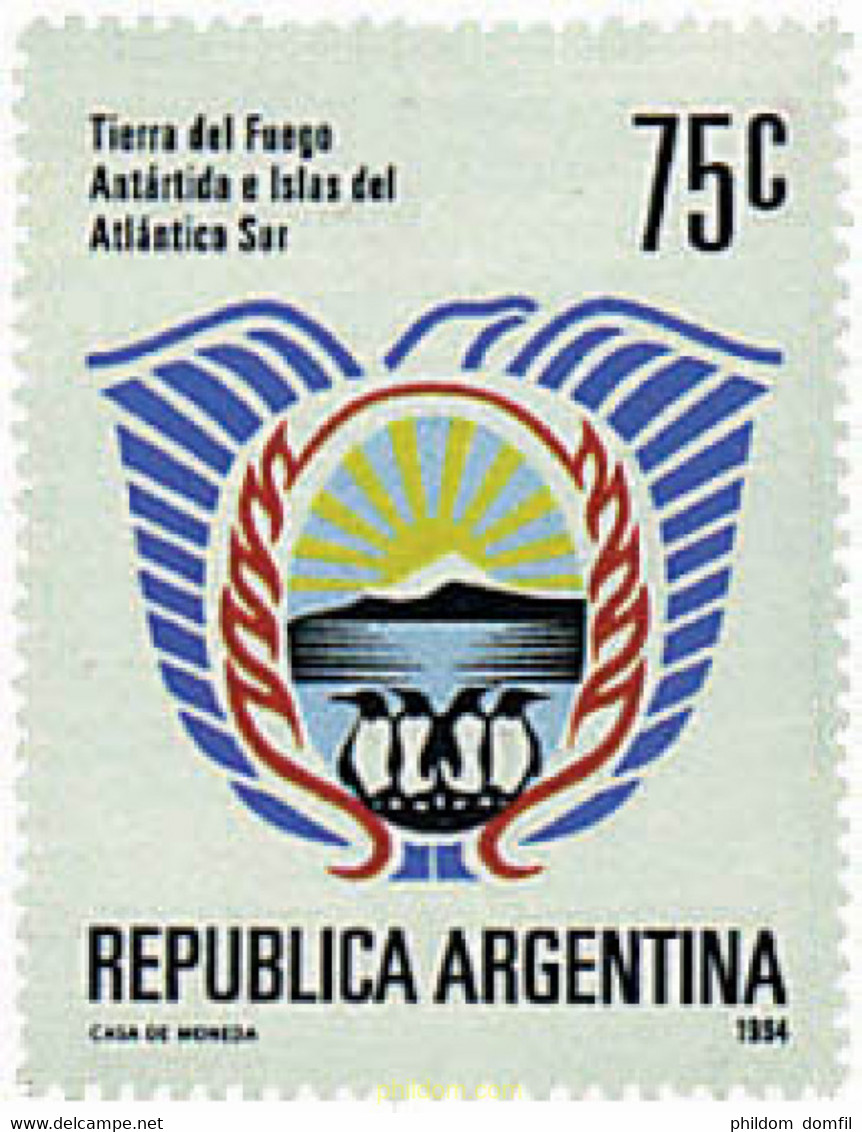 35223 MNH ARGENTINA 1994 TIERRA DE FUEGO E ISLAS DEL ATLANTICO SUR - Usati