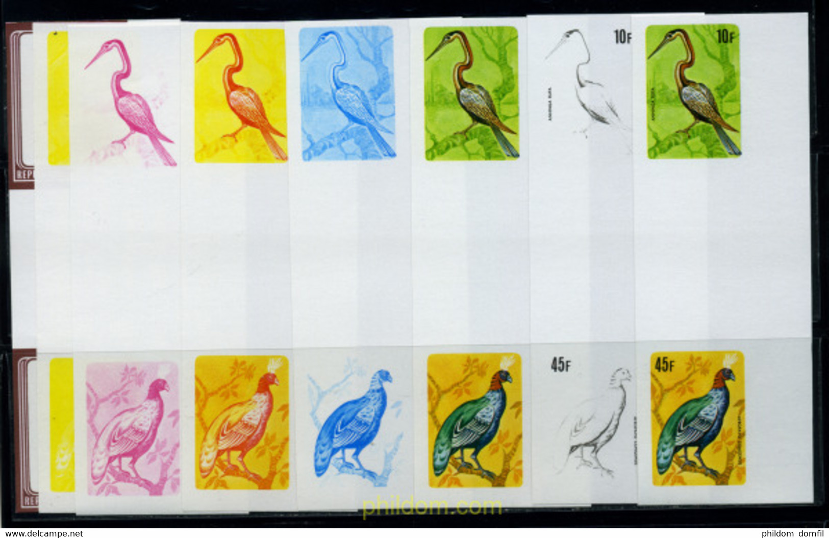 204560 MNH BURUNDI 1980 AVES - Neufs