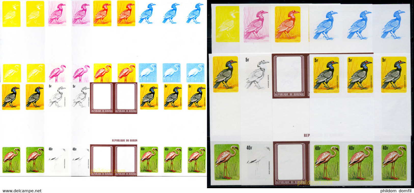 204562 MNH BURUNDI 1980 AVES - Unused Stamps
