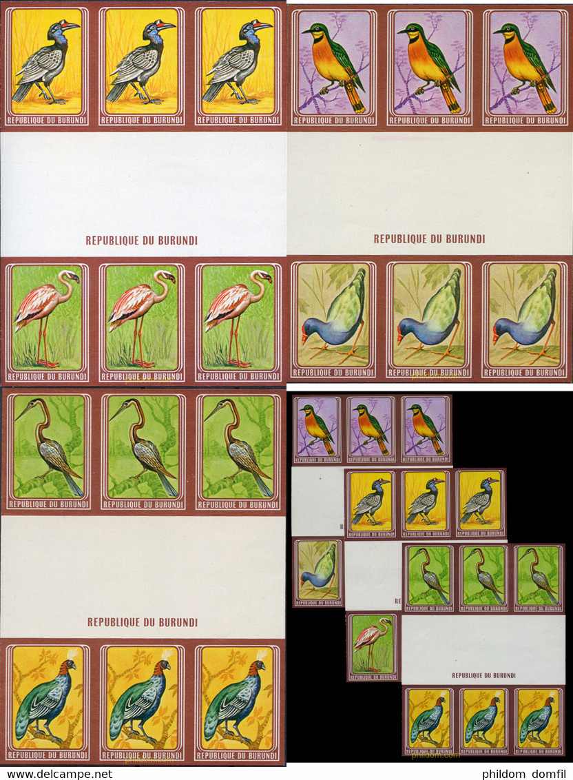 272997 MNH BURUNDI 1980 AVES - Nuovi