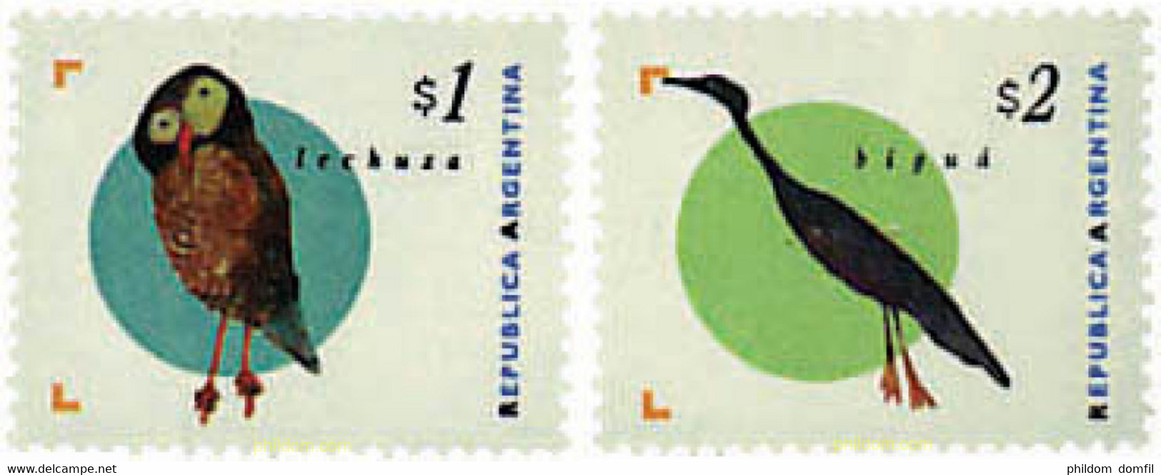 33238 MNH ARGENTINA 1995 AVES - Gebraucht