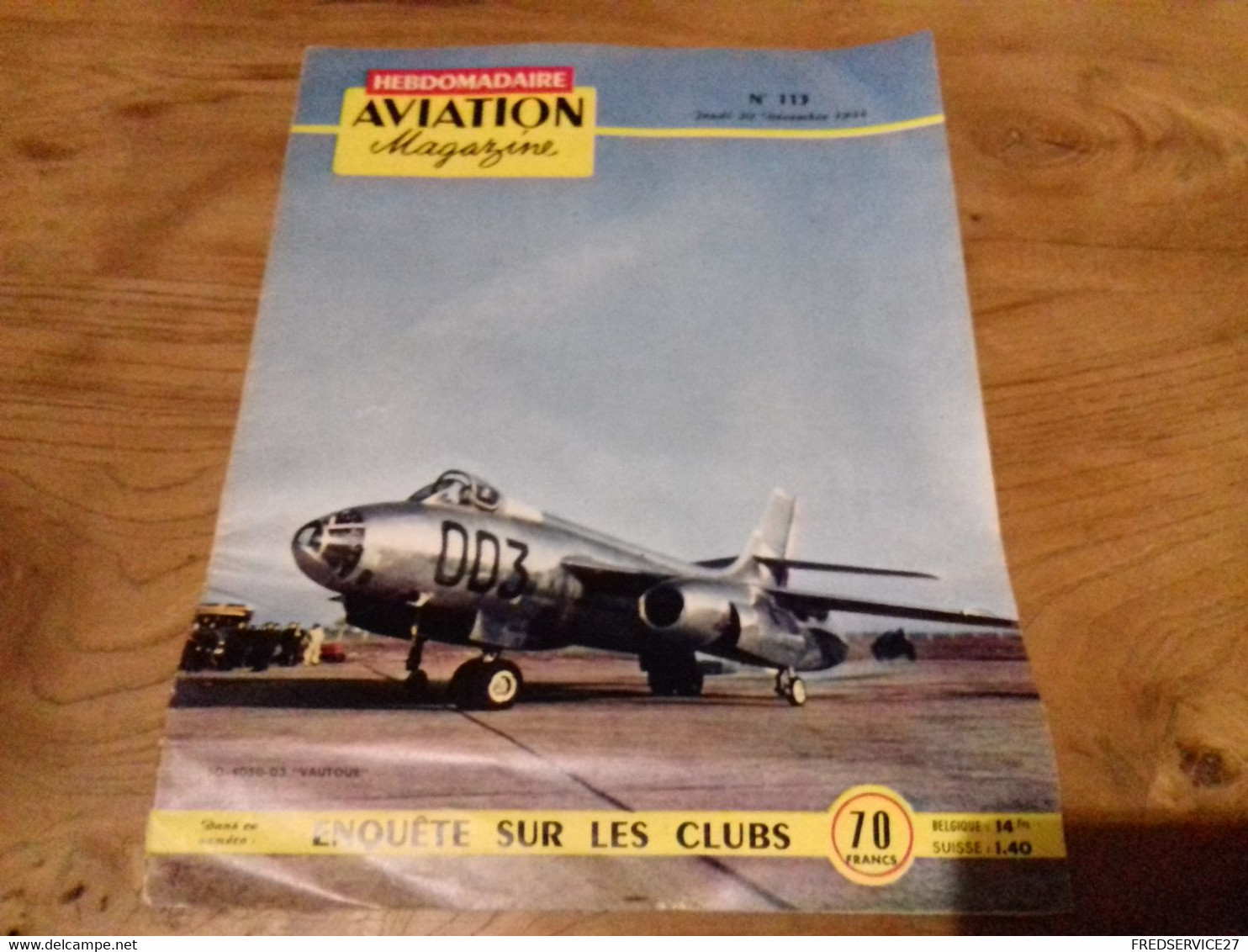 40/ AVIATION MAGAZINE N° 113 1954 SO 4050 03 VAUTOUR / SIPA 300/ HELICOPTERE AVION ECT - Aviation