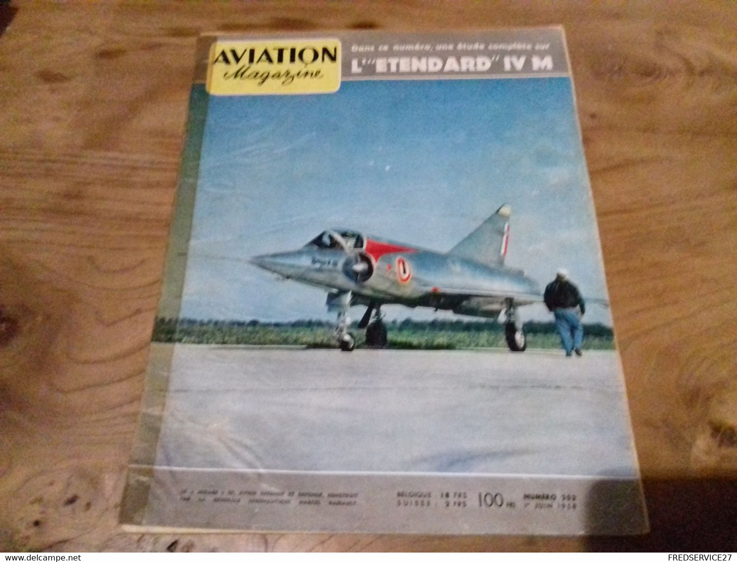40/ AVIATION MAGAZINE N° 252 1958 L ETANDARD IV M /LE MIRAGE ?/ ECT - Luchtvaart