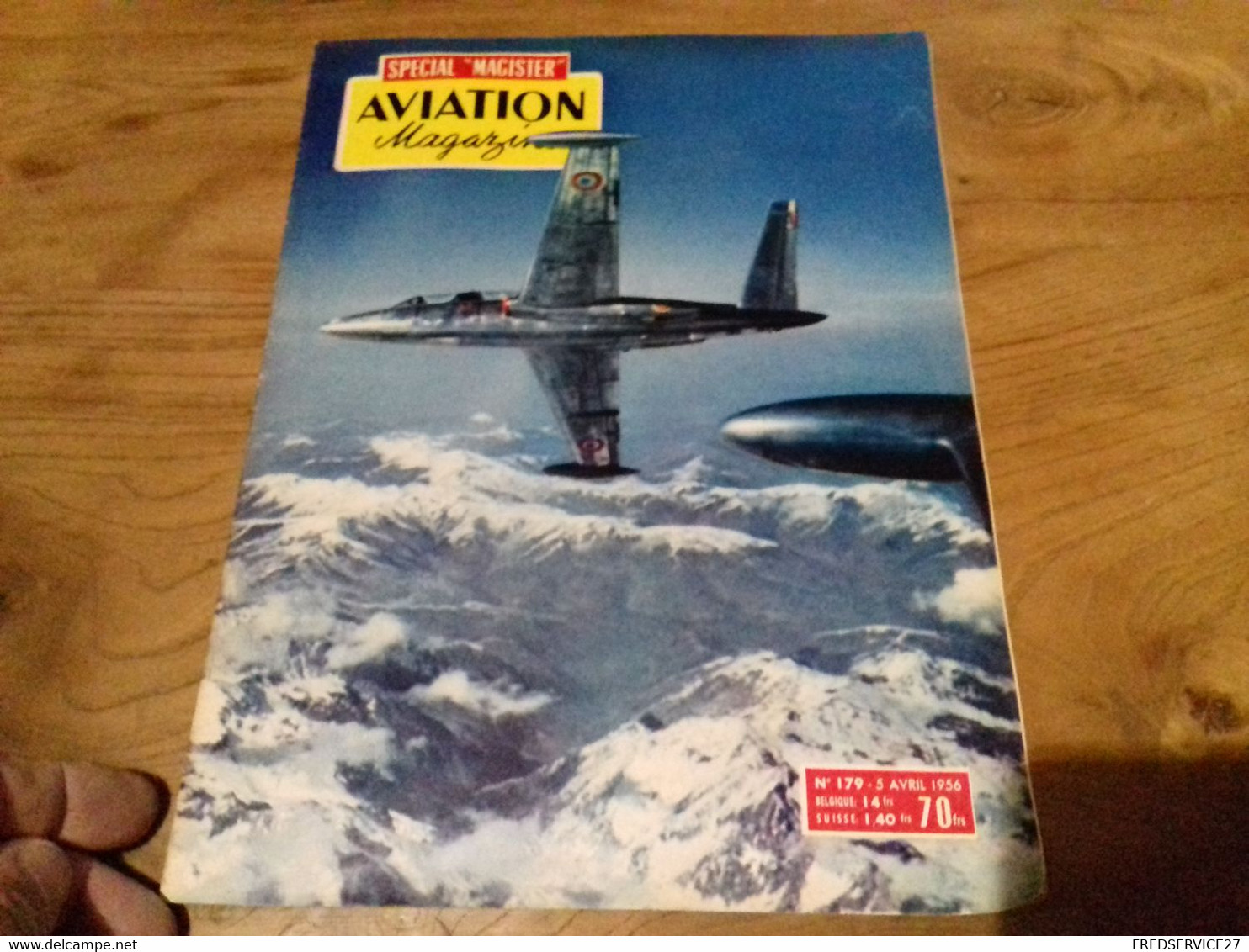 40/ AVIATION MAGAZINE N° 179 1956 FOUGA CM 170 ECT - Aviation