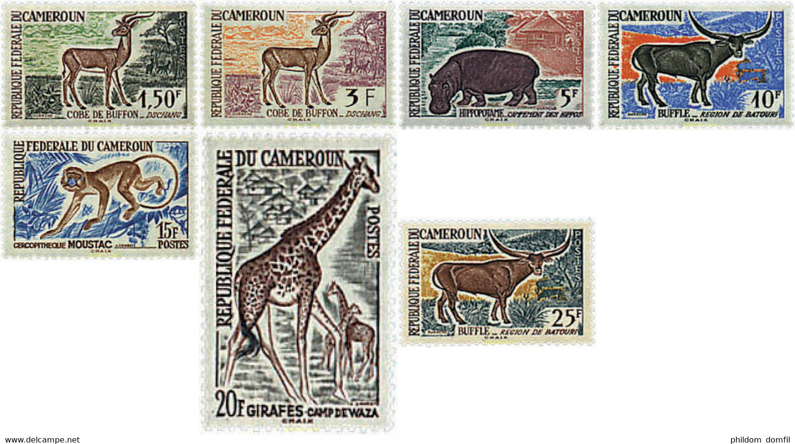 625565 MNH CAMERUN 1962 MAMIFEROS - Chimpanzés