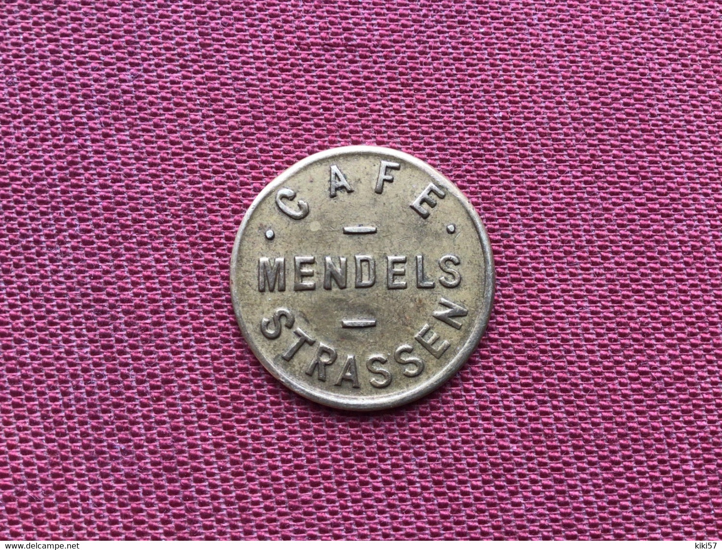 LUXEMBOURG Jetoncafe Mendels 25 Cts - Noodgeld
