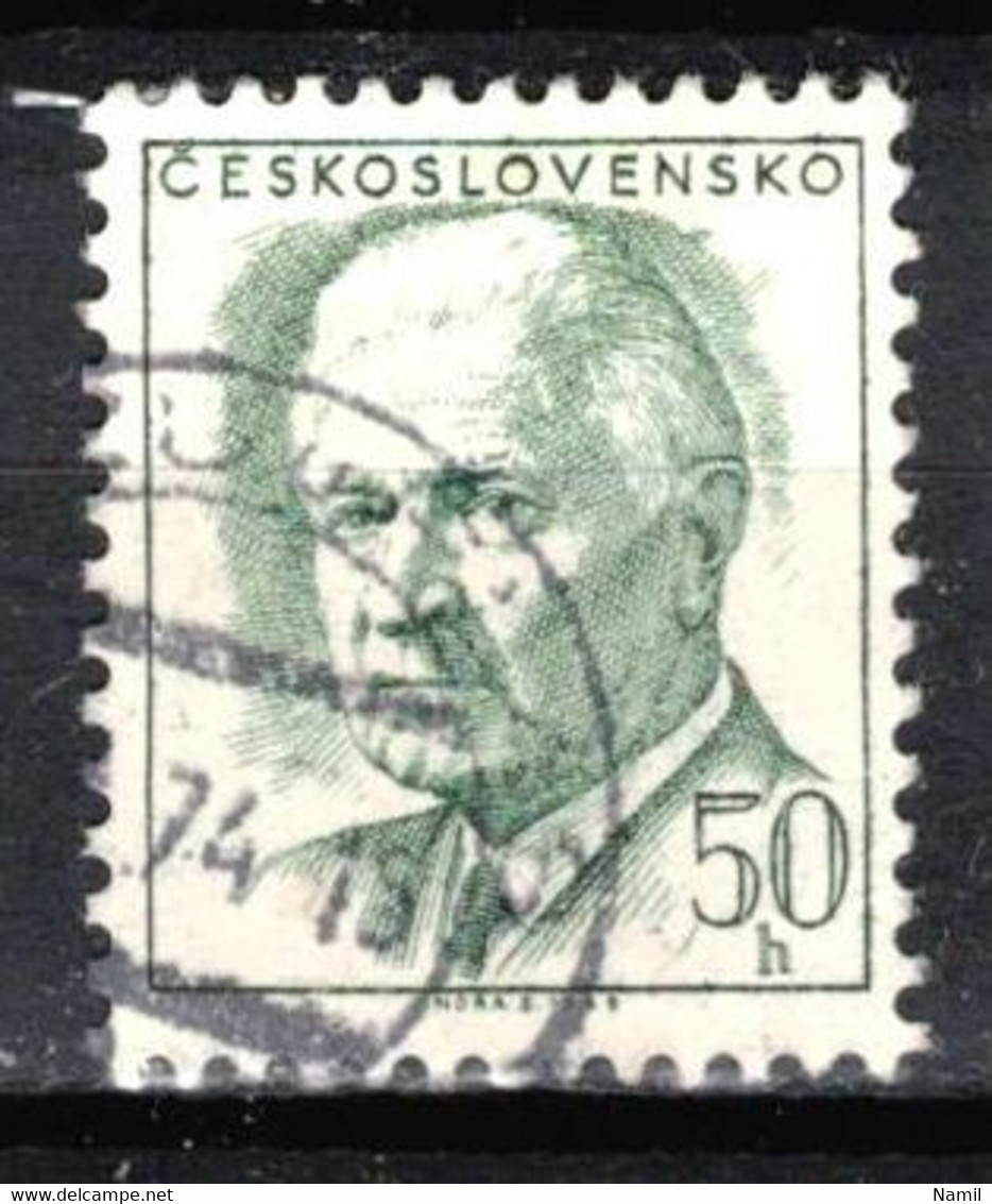 Tchécoslovaquie 1970 Mi 1920 (Yv 1637), Varieté, Position 16/2, Obliteré - Variétés Et Curiosités