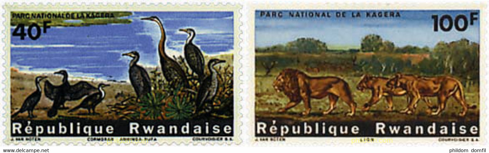 667084 MNH RUANDA 1965 PARQUE NACIONAL DE KAGERA - 1962-1969