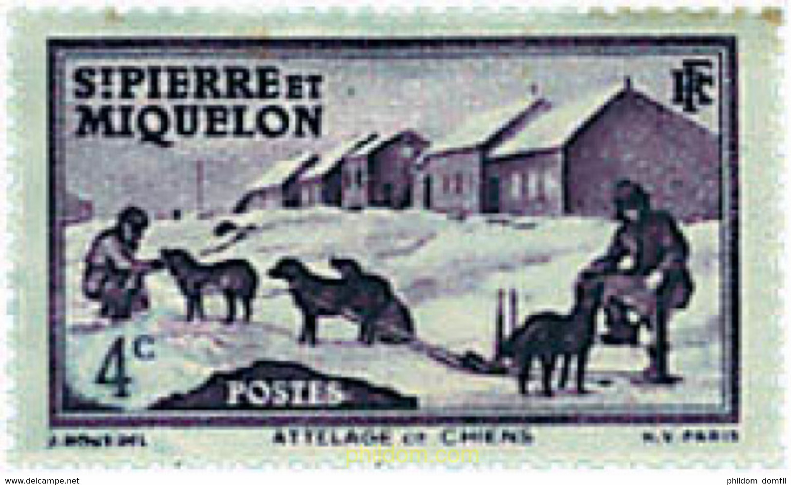 673300 HINGED SAN PEDRO Y MIQUELON 1938 MOTIVOS VARIOS - Used Stamps