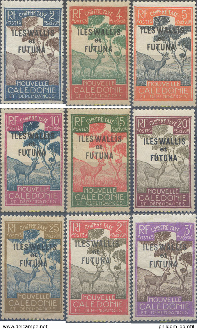 658508 HINGED WALLIS Y FUTUNA 1930 SERIE BASICA - Gebraucht