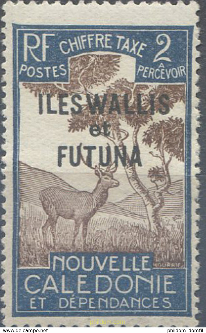 658510 HINGED WALLIS Y FUTUNA 1930 SERIE BASICA - Oblitérés